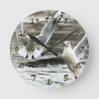 Seagulls in Flight