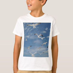 Seagulls in Flight T-Shirt