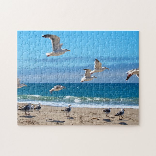 Seagulls Jigsaw Puzzle (Horizontal)