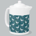 Seagulls Nautical<br><div class="desc">A cheeky seagull standing by the deep green ocean. Perfect for those who love sassy birds and the coast.
Bring some seaside into your kitchen!</div>