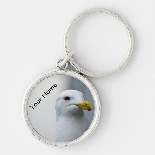 Seagulls Need Love Too Key Ring (Front)