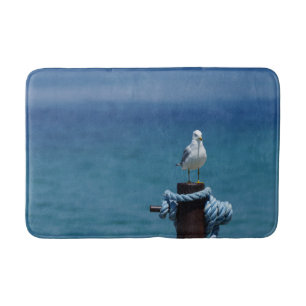 Seagulls Paradise At Mackinac Bath Mat
