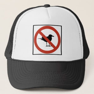 Seagulls Prohibited Trucker Hat