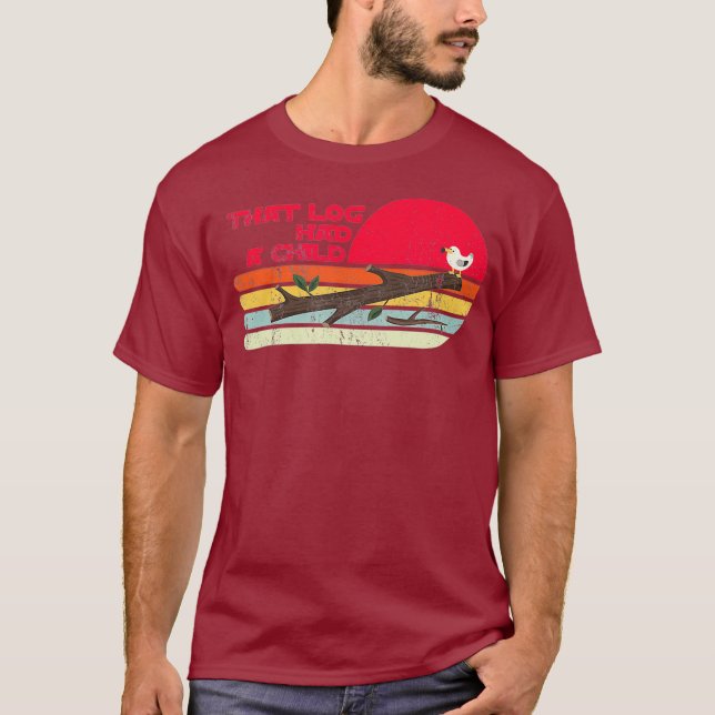 Seagulls That Log Had A Child Dank Meme Stop It T-Shirt (Front)