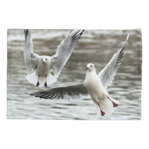 Seaguls in Flight Pillowcase