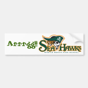 Seahawk "Arrgg!!!" Bumper Sticker