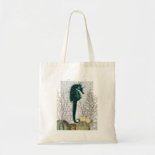 SeaHorse and Sea Urchins Tote Bag