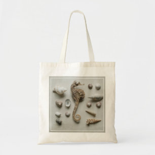 Seahorse And Shells Tote Bag