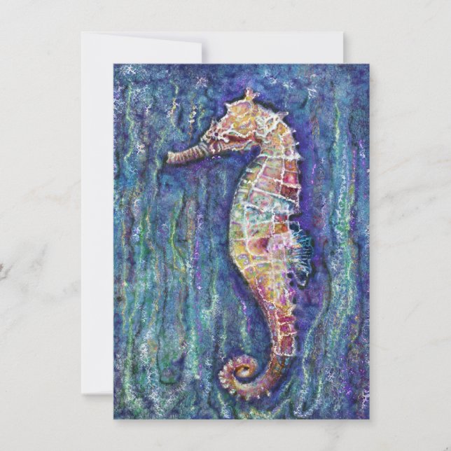 Seahorse Art, Blank Note Cards (Front)