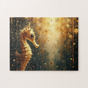 seahorse art jigsaw puzzle