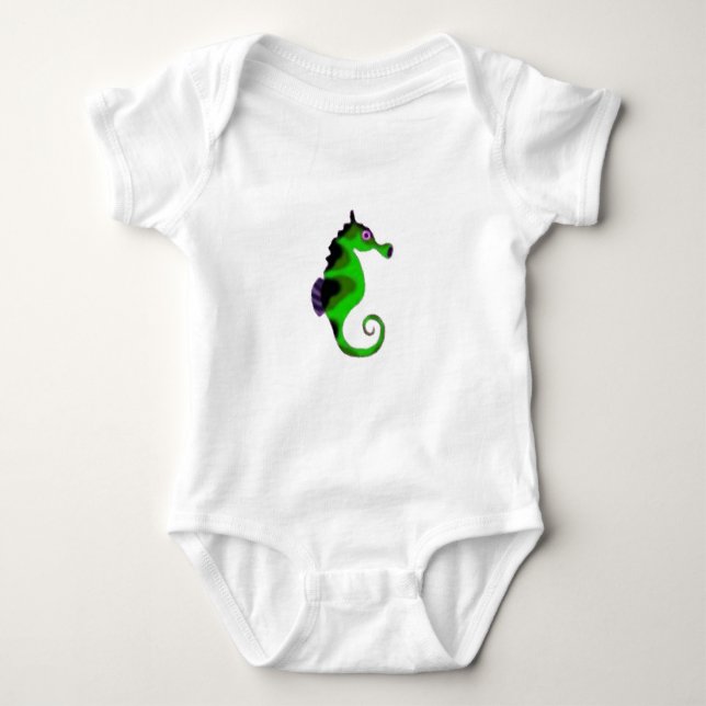 SEAHORSE BABY BODYSUIT (Front)