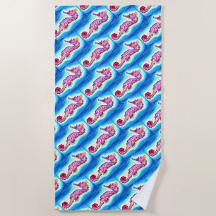 Seahorse Beach Towel