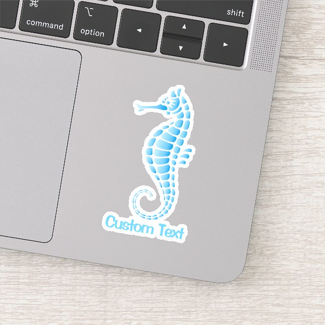 Seahorse Blue (Detail)