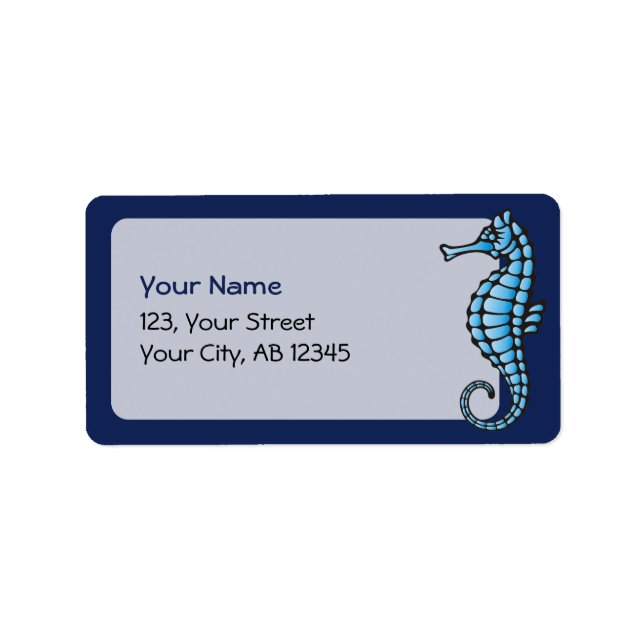 Seahorse Blue Label (Front)