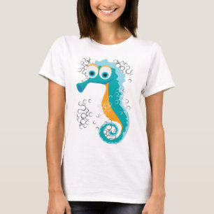 Seahorse bubbles T-Shirt