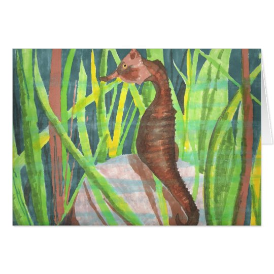 Seahorse Card