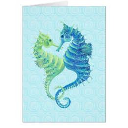 Seahorse Card