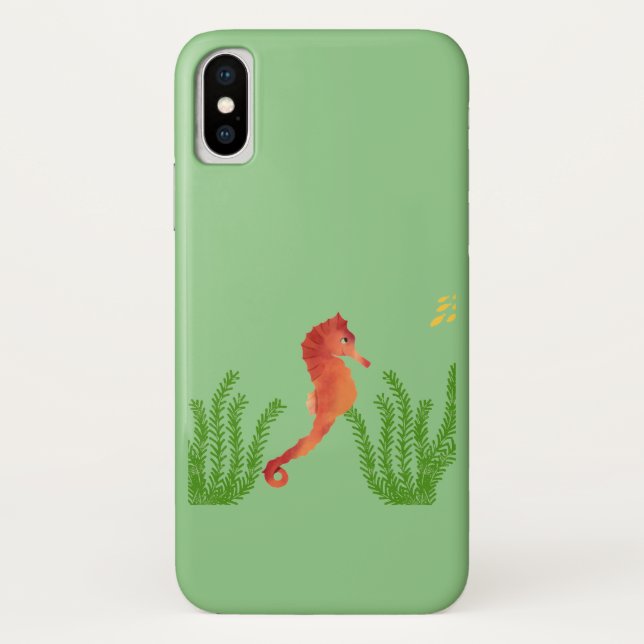 Seahorse Case-Mate iPhone Case (Back)