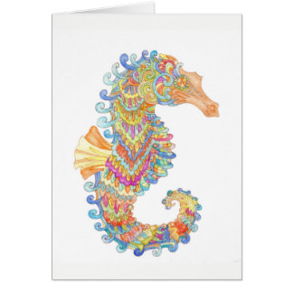 Seahorse celebrates carnival