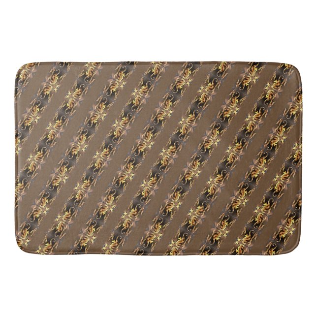 Seahorse Chocolate Bath Mat (Front)