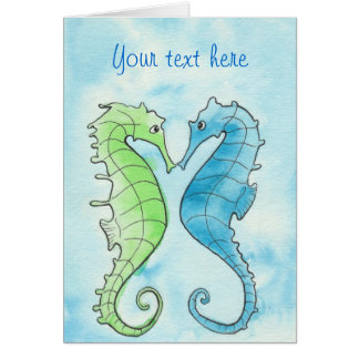 Seahorse Couple