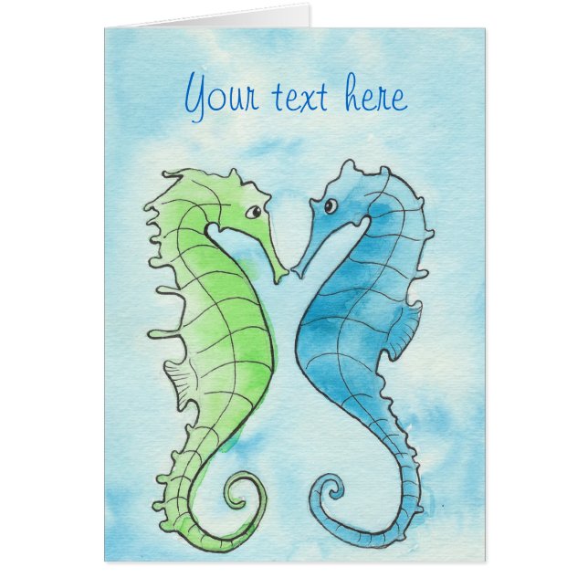 Seahorse Couple (Front)
