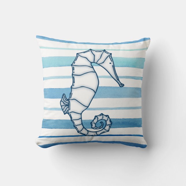 Seahorse Cushion (Front)