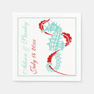 Seahorse custom request napkin