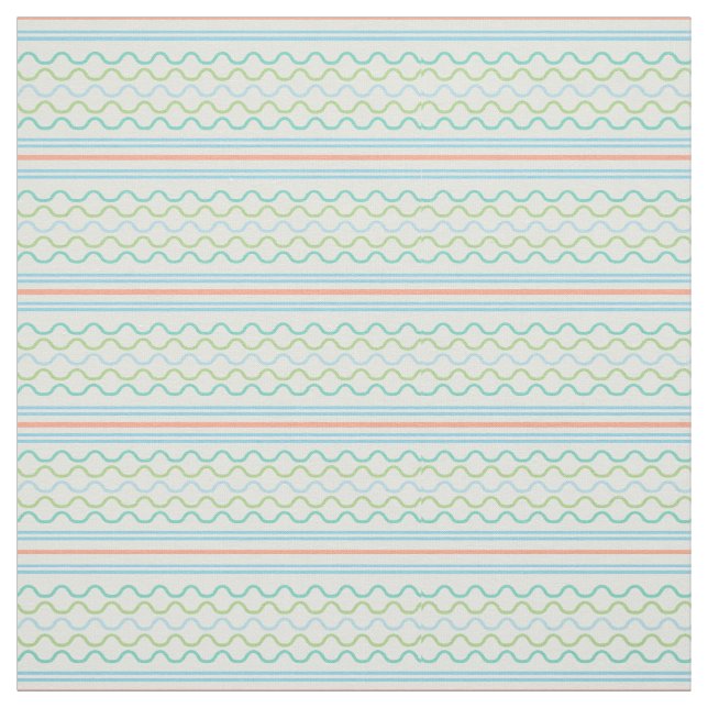 Seahorse Fantasy Fabric (Swatch)