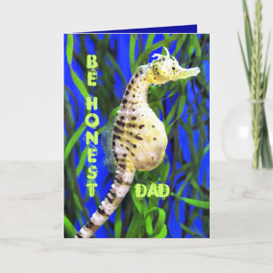 Seahorse Father's Day Card