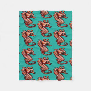 Seahorse Fleece Blanket
