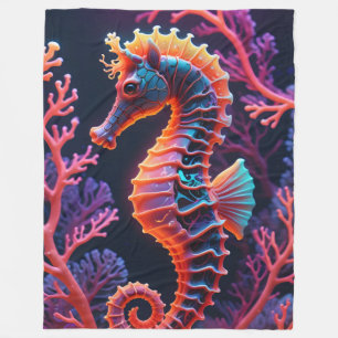 Seahorse Fleece Blanket