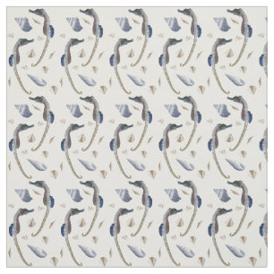 Seahorse Frenzy Fabric (Choose Colour)
