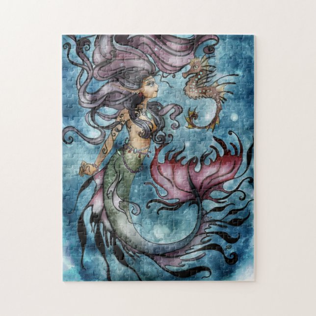 Seahorse Friend Jigsaw Puzzle (Vertical)