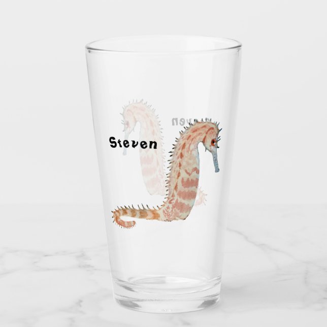 Seahorse Glass (Front)