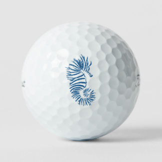 Seahorse golf balls