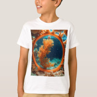 Seahorse Haven: Dive into Unique T-shirt Designs!"