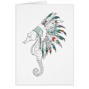 seahorse headdress