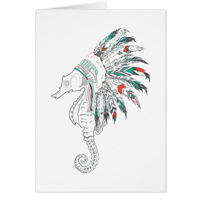 seahorse headdress (Front)