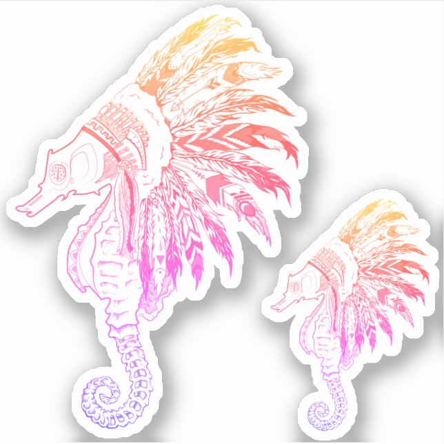 seahorse headdress (Front)