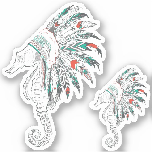 seahorse headdress (Front)