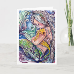 SeaHorse Hugs Card