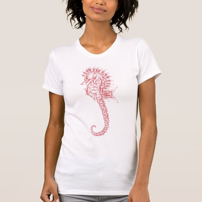 Seahorse in Type T-Shirt (Front)