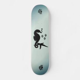 Seahorse Into the Green Skateboard