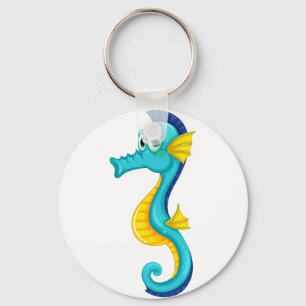 Seahorse Key Ring