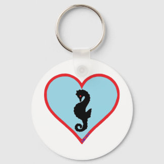 seahorse key ring
