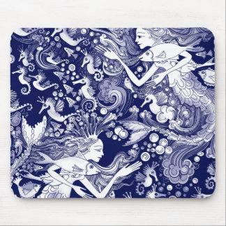 Seahorse kingdom mouse mat