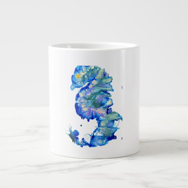 Seahorse Large Coffee Mug (Front)