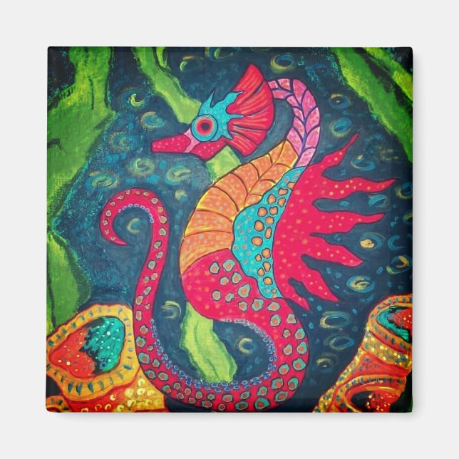 Seahorse Magnet (Front)