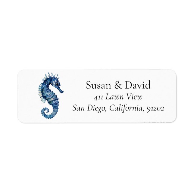 Seahorse Marine Life (Front)